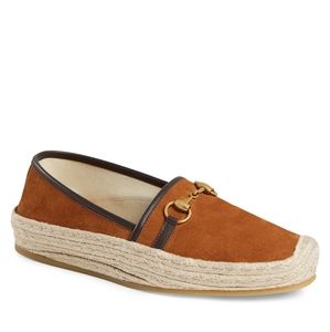 🆕 Gucci Matador Suede Horsbit Espadrille Sneaker